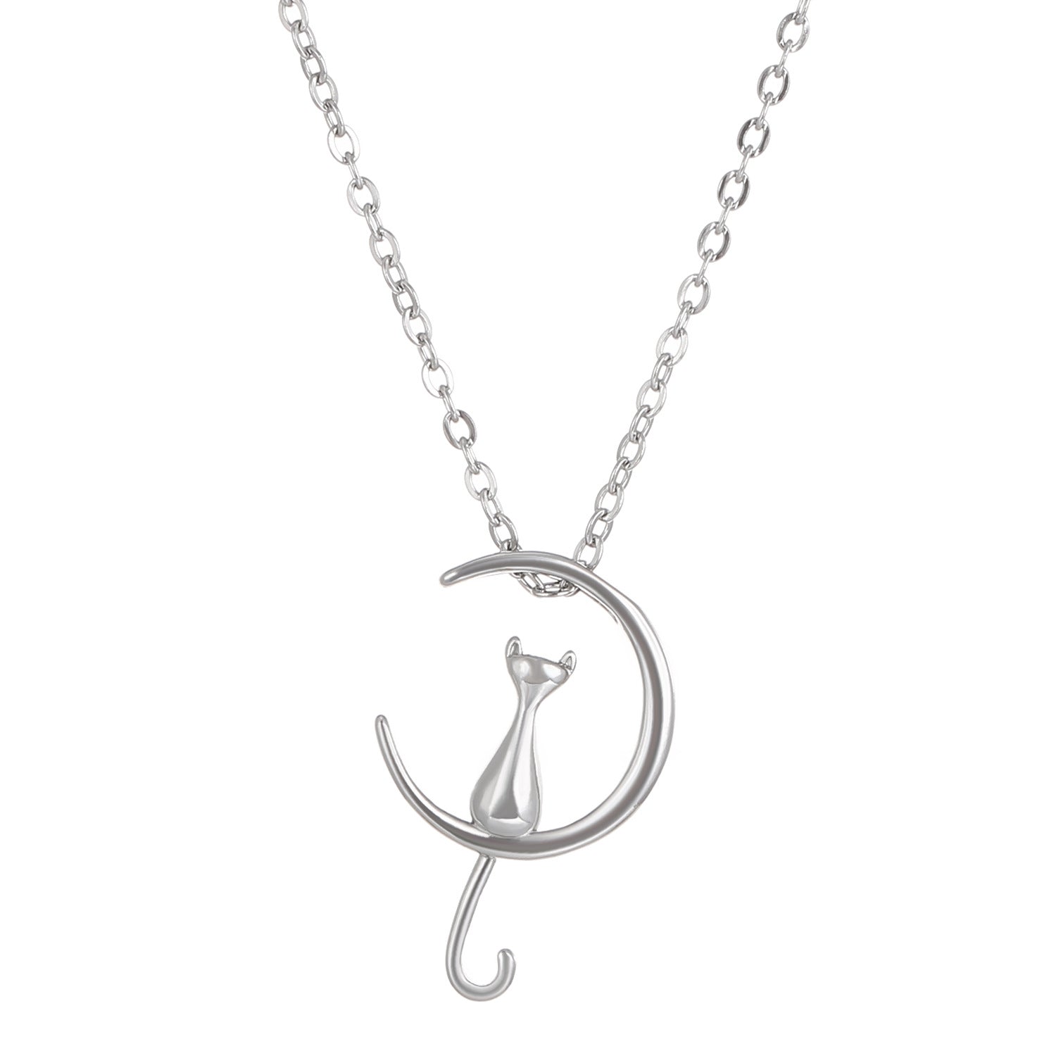 Wholesale Opal Sun Moon Necklace ACC-NE-QW006