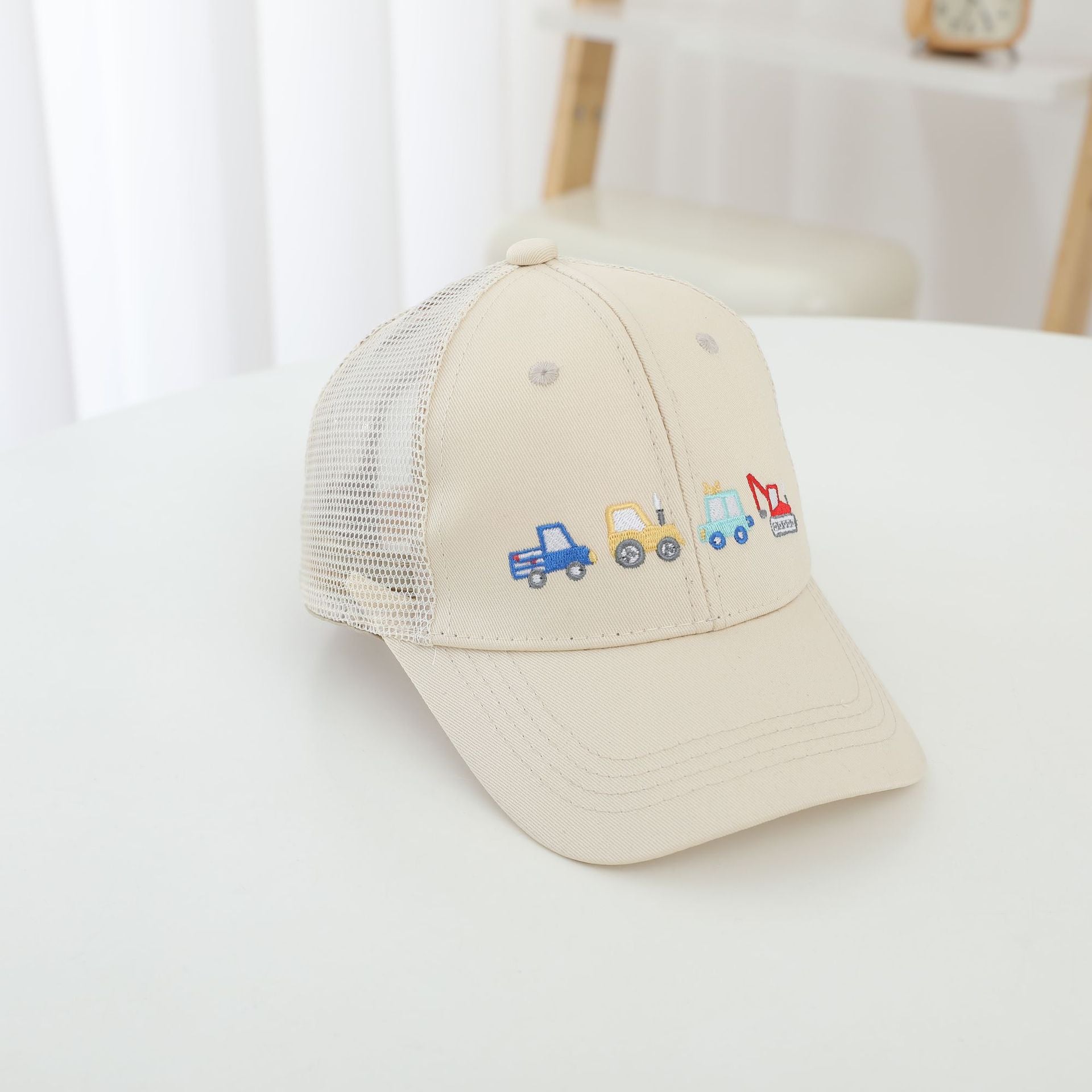 Wholesale Cartoon Children's Hats Brushed Cloth Baseball Cap Sun Hat Kids Hat ACC-KH-WoBang001