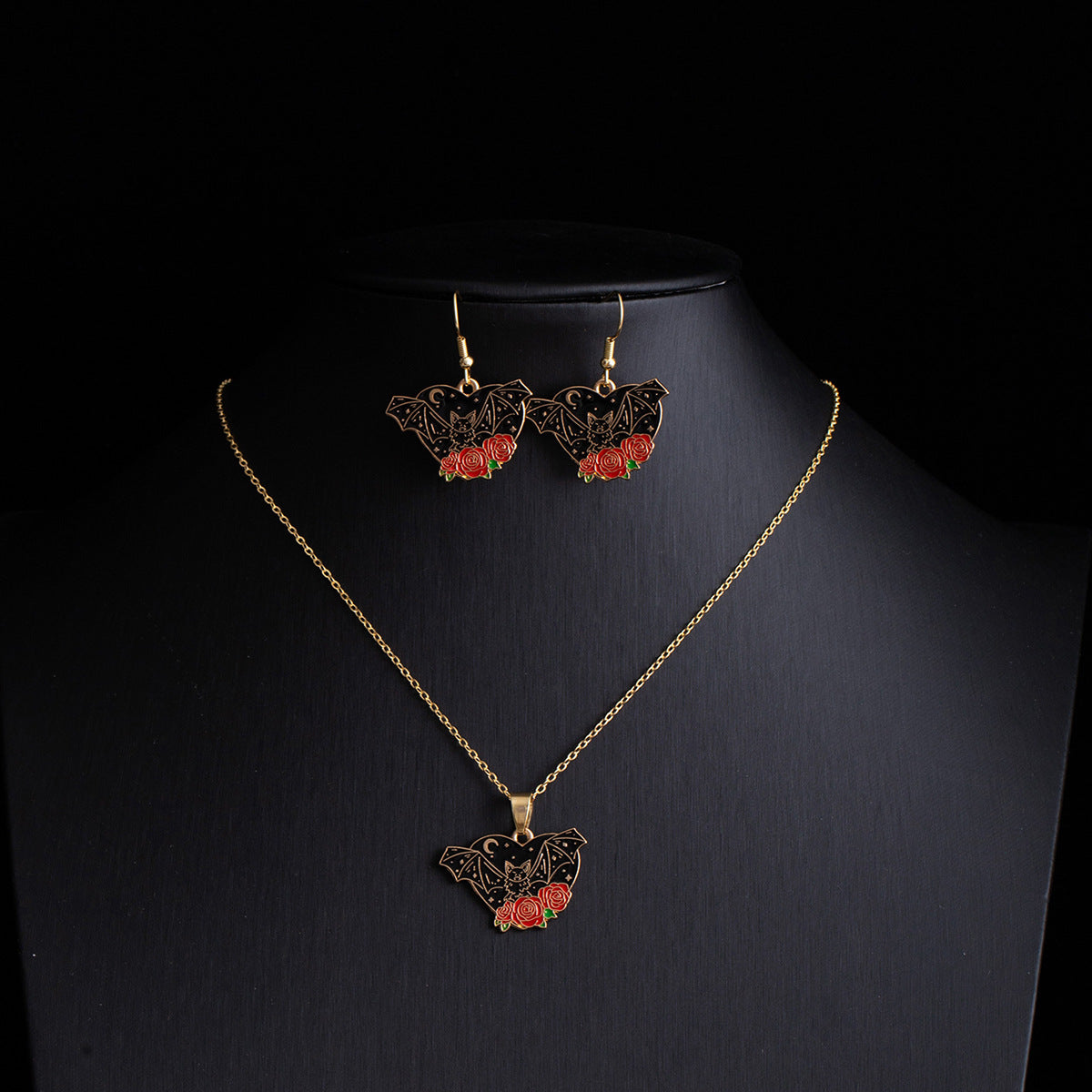 Wholesale Gothic  cartoon ghost earrings skull jewelry