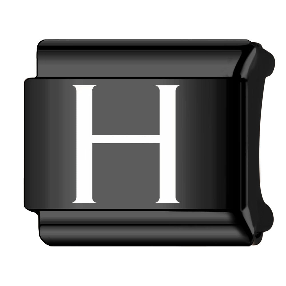 Wholesale Italian Charm Bracelet 9mm DIY Splicing Laser Letters Stainless Steel Composable Bracelet