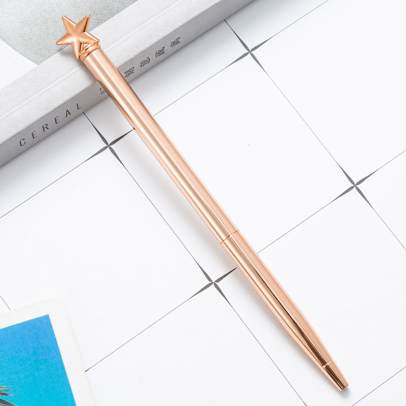 Wholesale  five-pointed star shape ballpoint pen