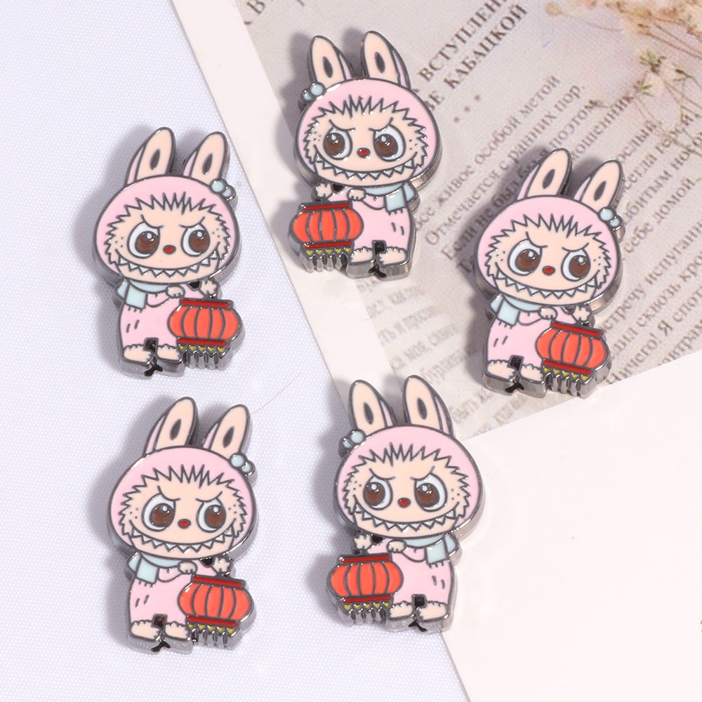 Wholesale 10pcs Alloy Cute Cartoon Beads DIY Bead Accessories