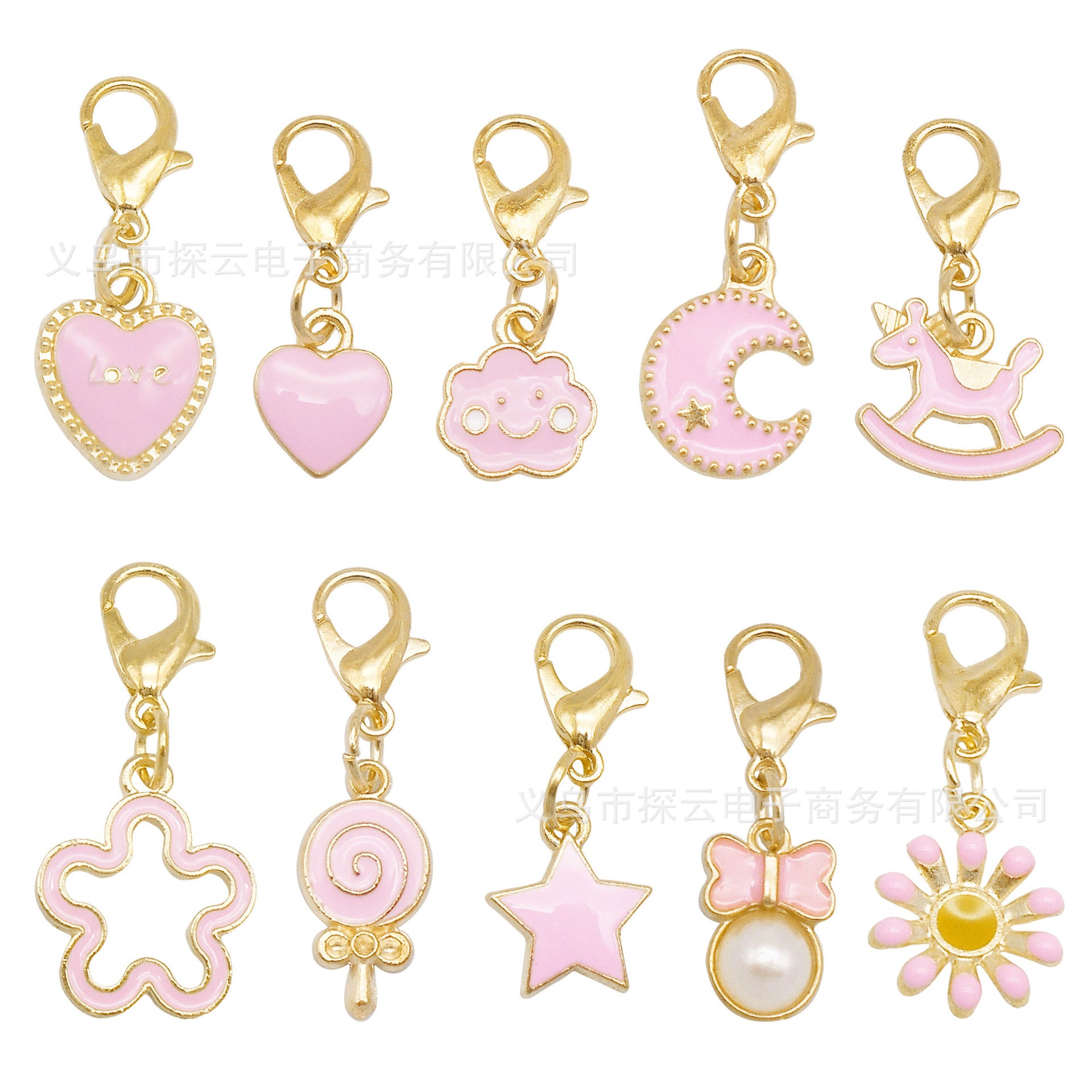 Wholesale Colorful Oil-Drip Charms