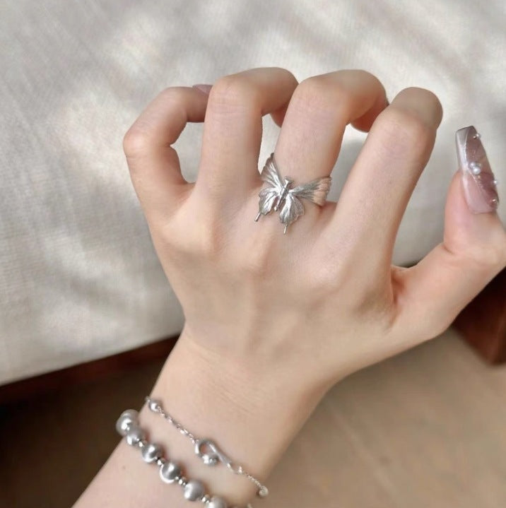 Wholesale  Drawing Bow Ring  Light Luxury All-match Ring