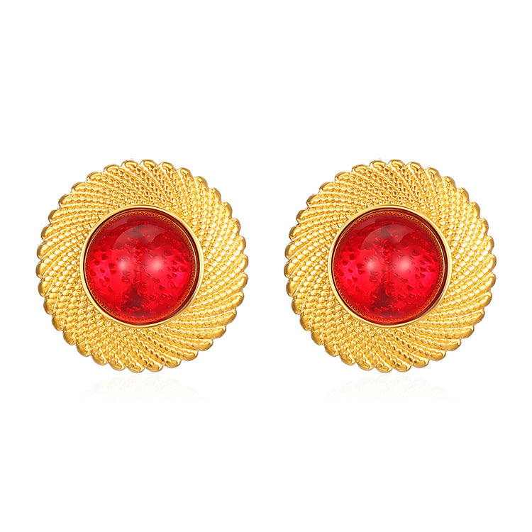 Wholesale  sticky diamond stainless steel earrings