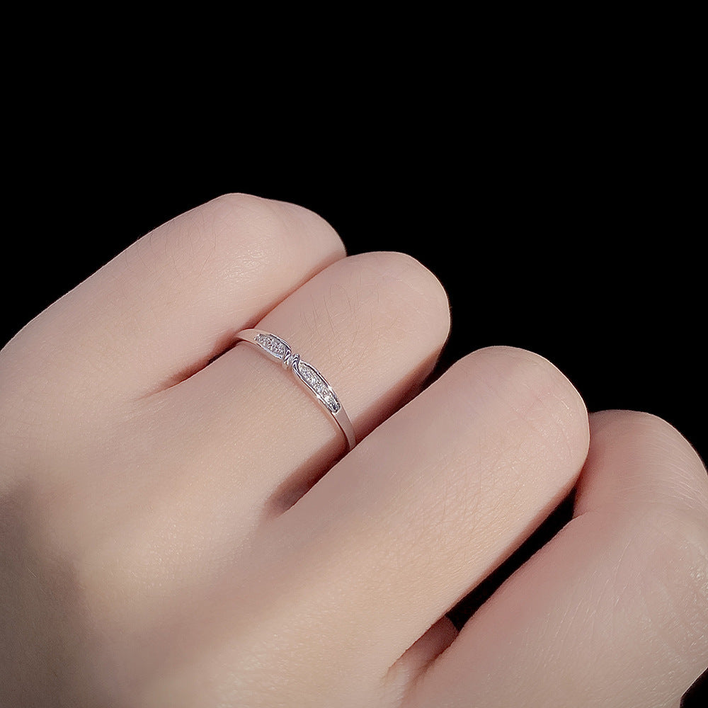 Wholesale S925 Sterling Silver  Zircon Ring