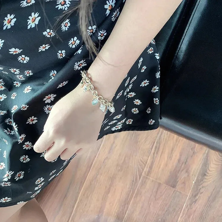 Wholesale Personalized Starfish Conch Fish Tail Shell Marine Chain Bracelet