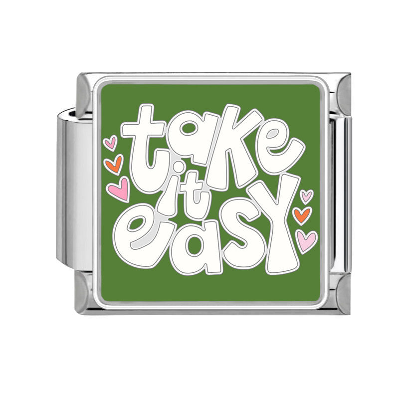 Wholesale 9mm Italian Charm Starter Bracelets DIY Lettere' mo' y Stainless Steel Composable Bracelet