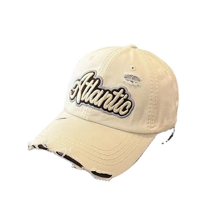 Wholesale Ripped Washed Cotton Baseball Cap