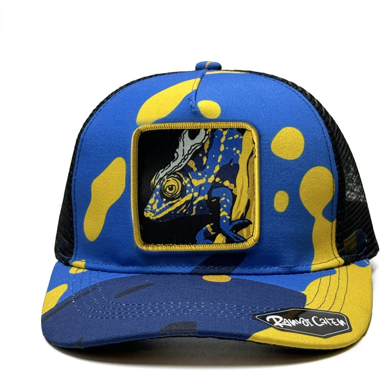 Wholesale  Graffiti Print Baseball Cap Animal Camouflage Embroidered Cap