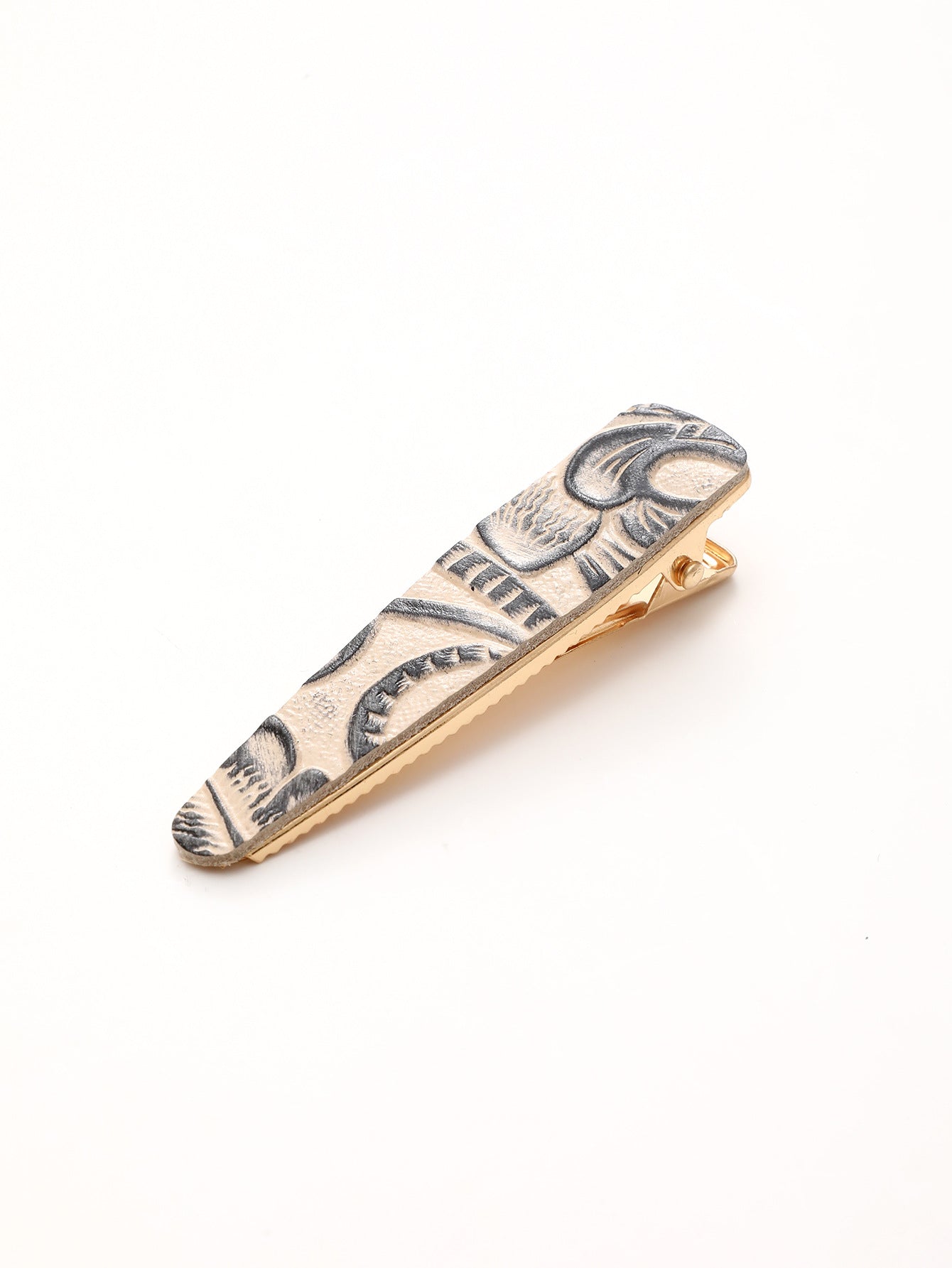 Wholesale Retro Leopard Cow Print Hair Clip,  Minimalist Design Side Clip for Everyday Styling