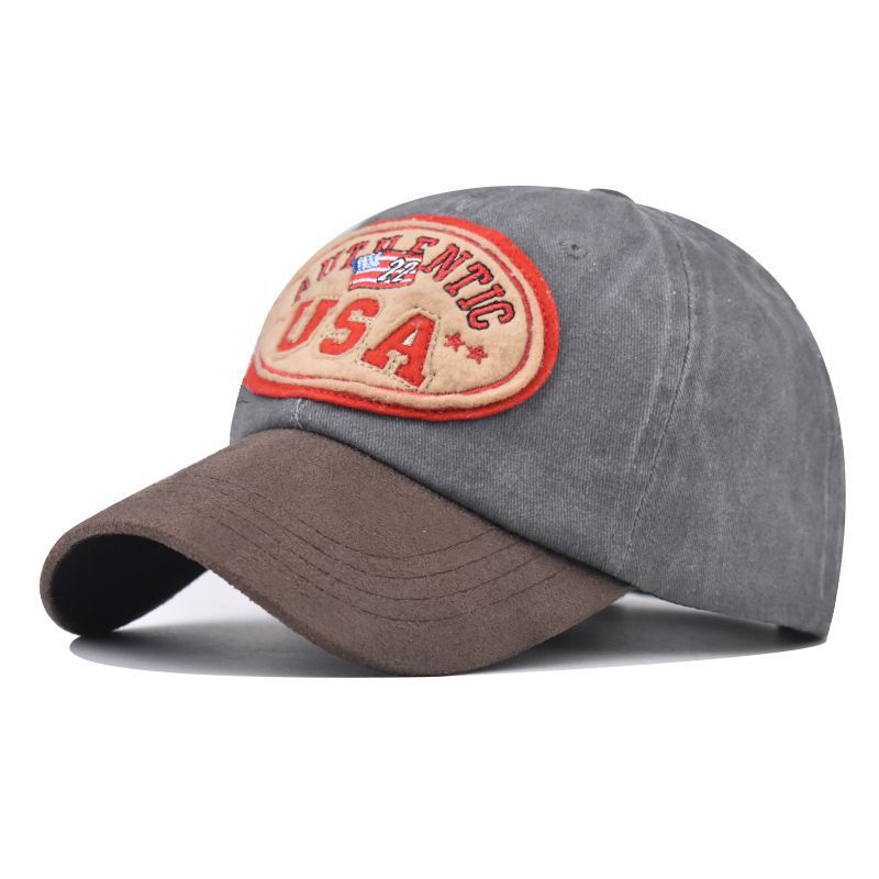 Wholesale Independence Day  embroidered baseball cap washed old