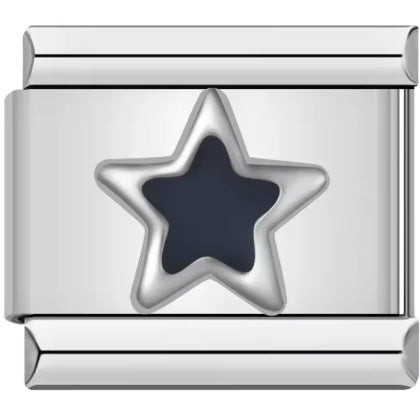 Wholesale Italian Charm Bracelet 9mm DIY Splicing Brown Leopard Star and Moon Stainless Steel Composable Bracelet