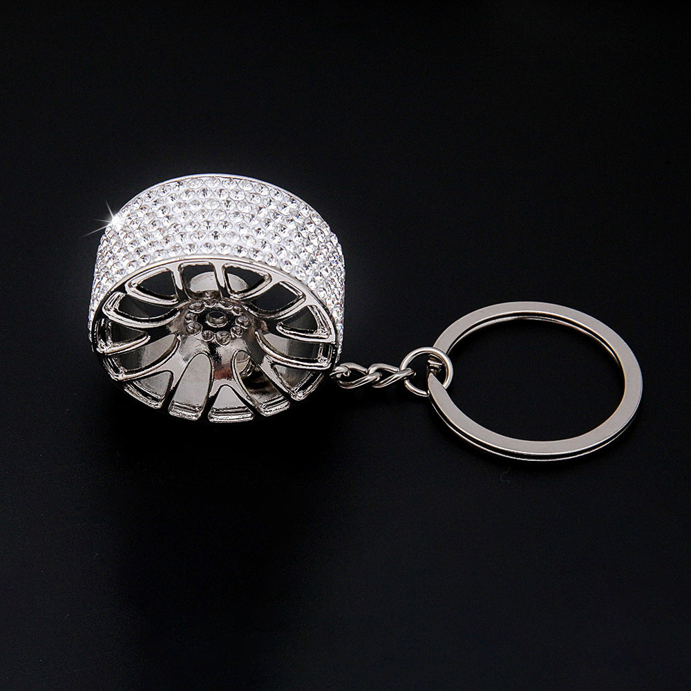 Wholesale Rhinestone Wheel Keychain ACC-KC-ZW004