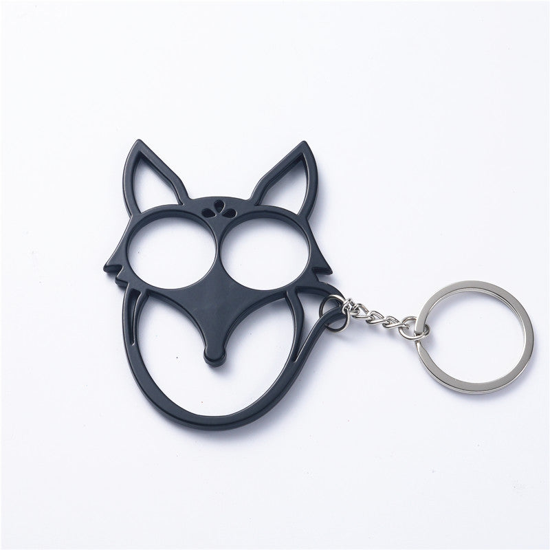 Wholesale Outdoor Fox Metal Pendant Keychain Keychains Accessories ACC-KC-NN001