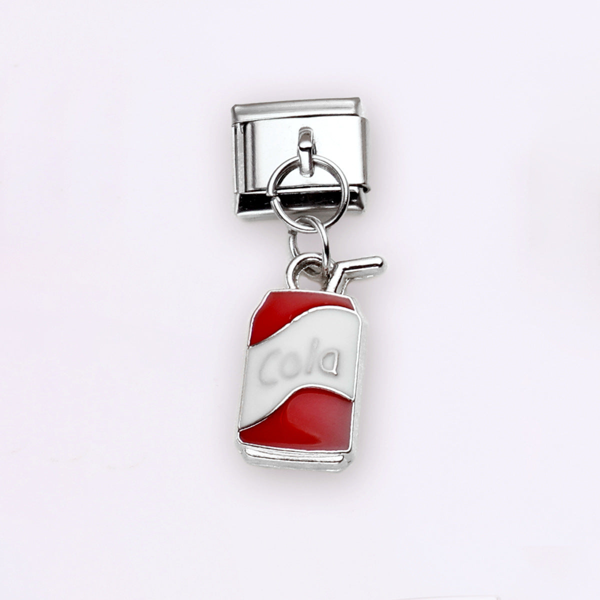 Wholesale 10pcs Italian Charm Bracelet 9mm DIY Splicing Heart Butterfly Pendant Stainless Steel Composable Bracelet