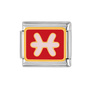 Wholesale Italian Charm Bracelet 9mm DIY Splicing Removable Simple Zodiac Stainless Steel Composable Bracelet