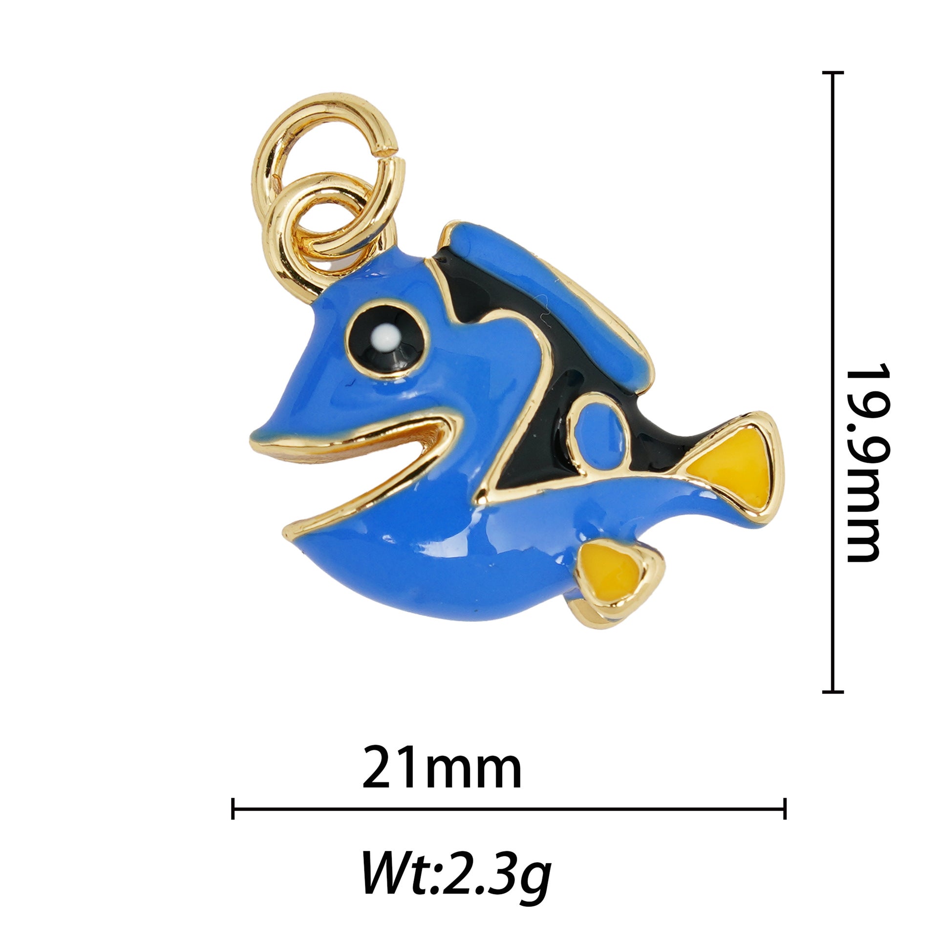 Wholesale 10pcs Electroplated Ladies 18k Necklace Decorations Pendant