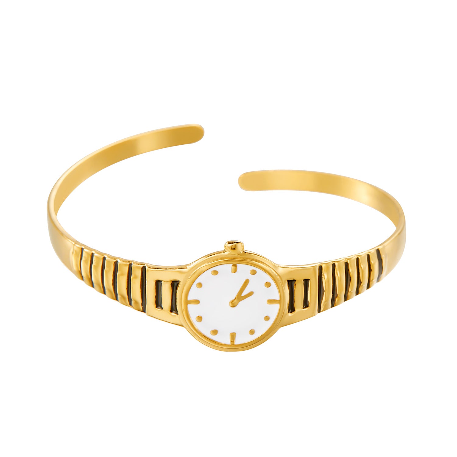 Wholesale stainless steel not fade cold  love oil drop light luxury open bracelet