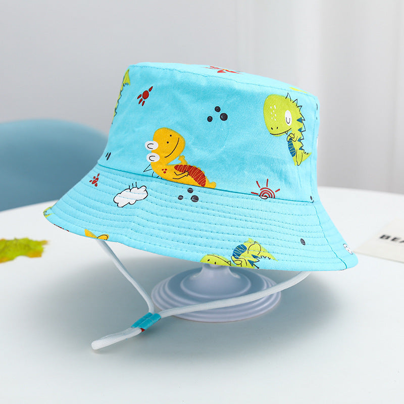 Wholesale Children's Fisherman Hat Multi Size Animal Cartoon Basin Hat Kids Bucket Hat ACC-KH-TuYu001