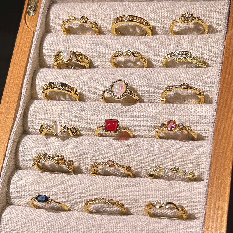 Wholesale Vintage 18k Gold Open Ring ACC-RS-YaoFeng003