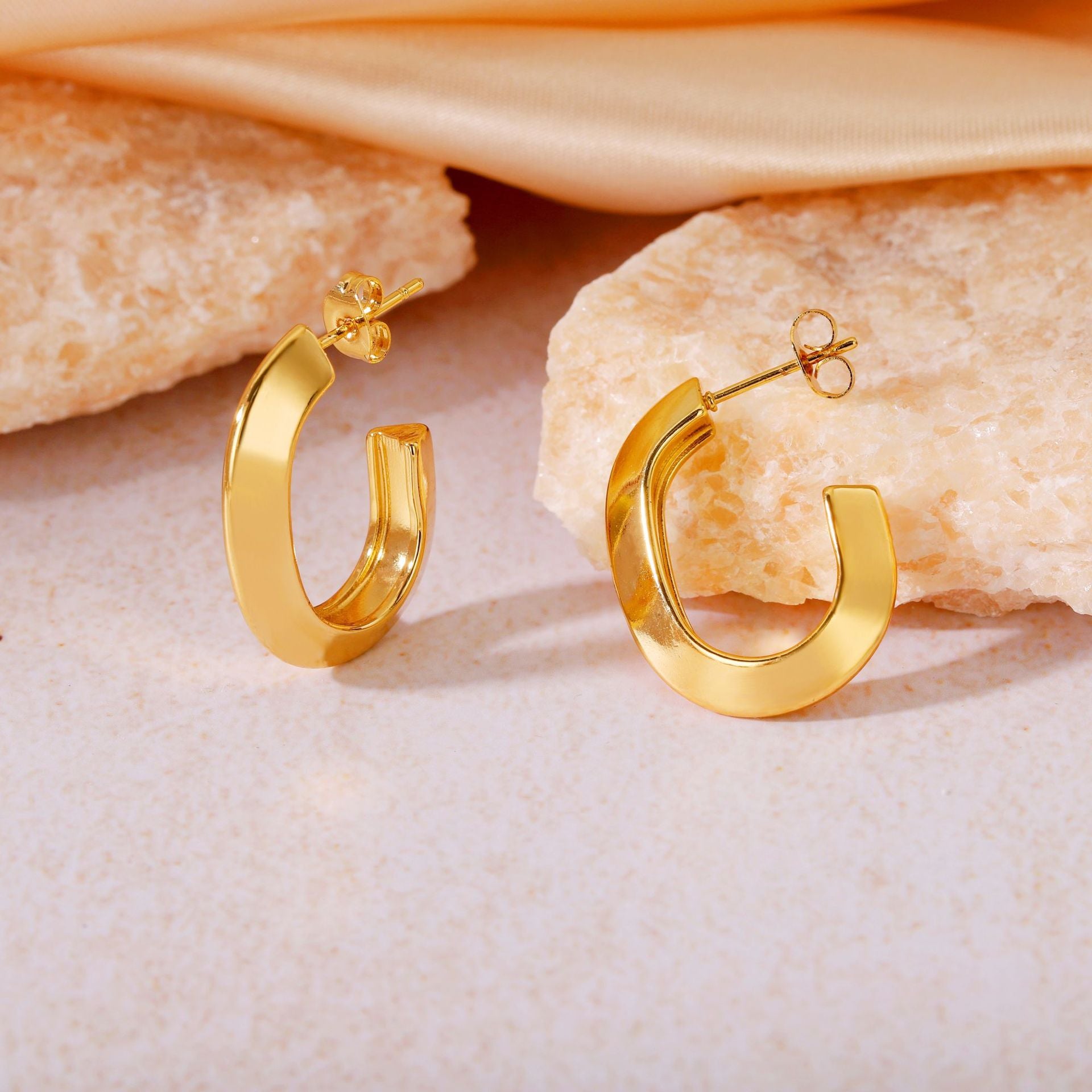 Wholesale  Hypoallergenic Jewelry  Titanium Steel Earrings