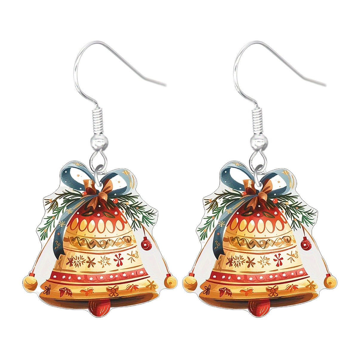 Wholesale  Christmas Cartoon  Cute Acrylic Pendant  Gingerbread Earrings