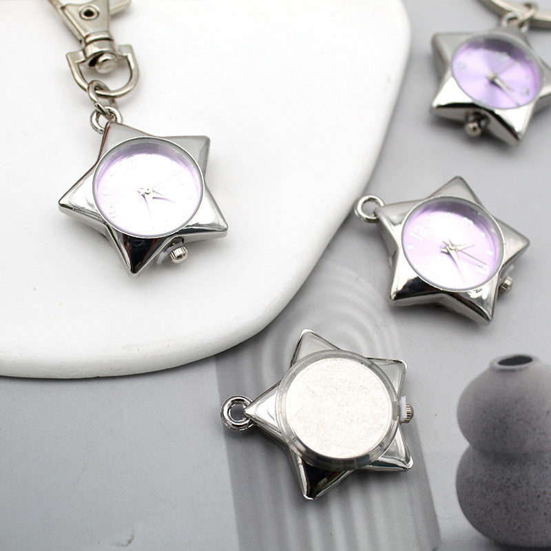 Wholesale Mini Star Alarm Clock Keychain
