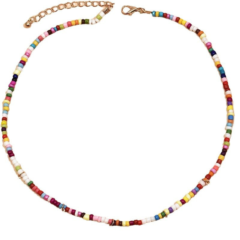 Wholesale  Bohemian Rice Bead Necklace