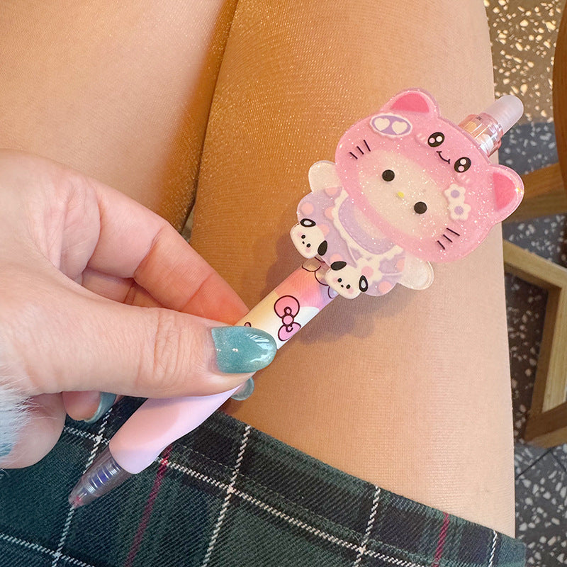 Wholesale Cute cartoon cat press pen gel pen