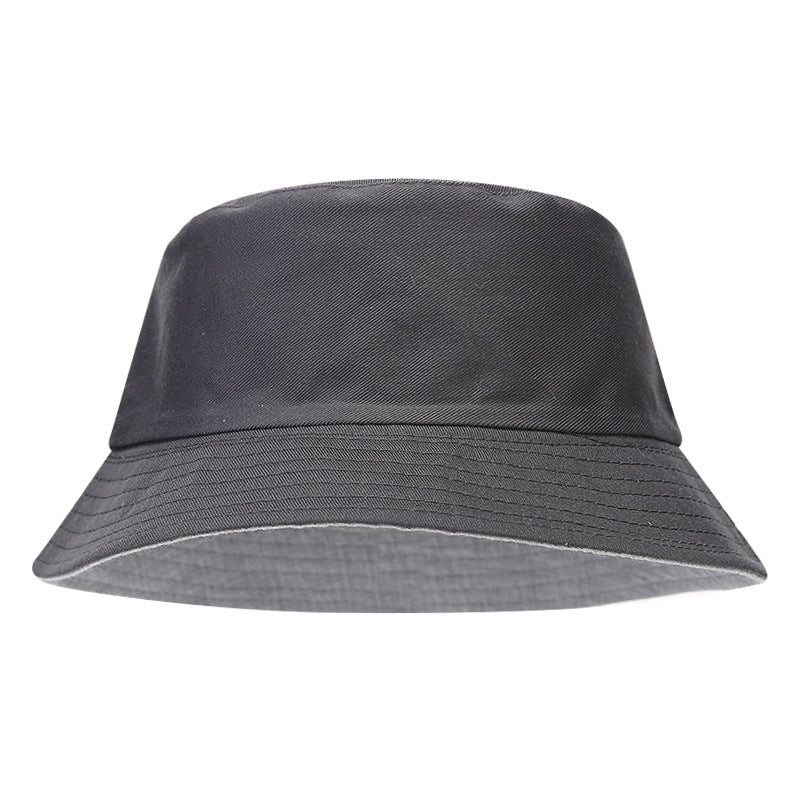 Wholesale  summer solid color fisherman hat outdoor sun bucket hat