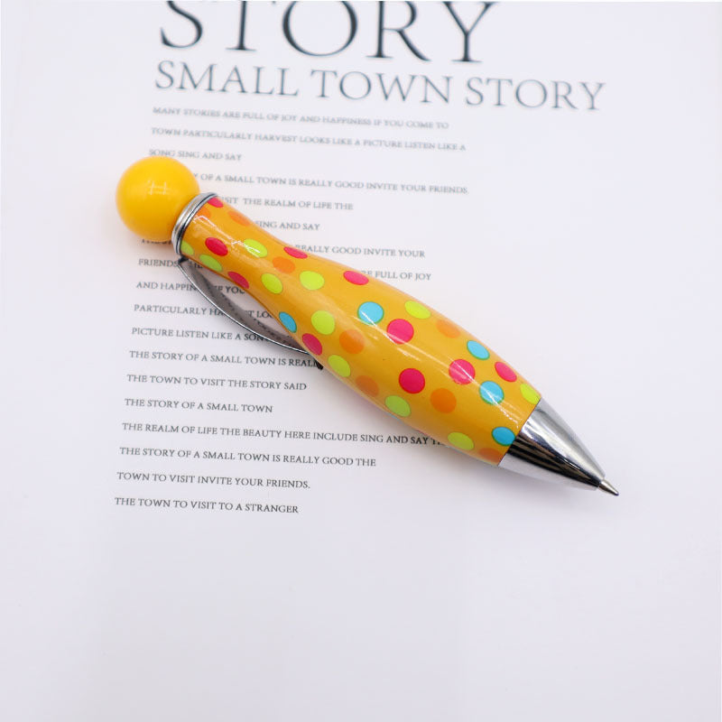 Wholesale  Short Twist Bowling Chubby Ball Pen