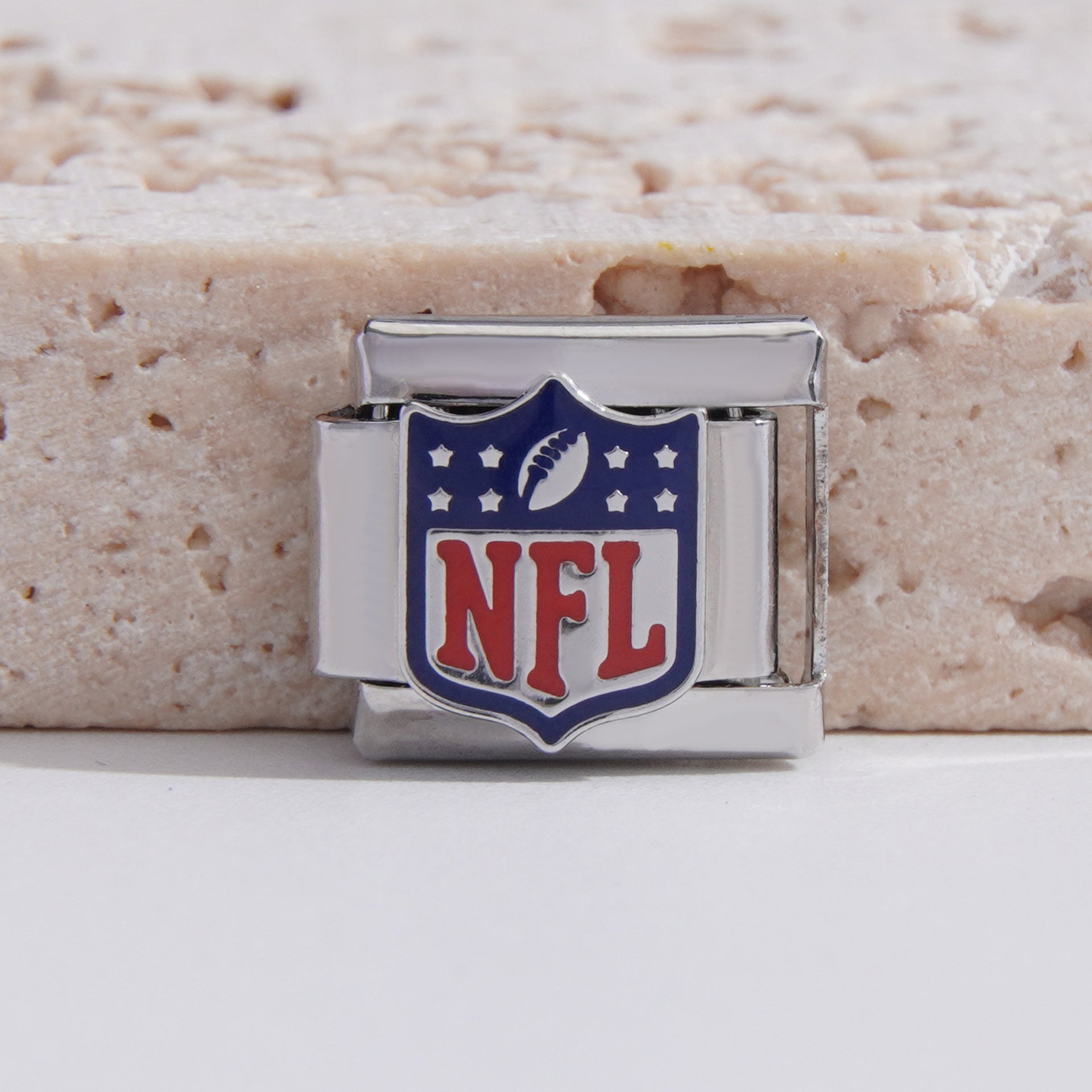 Wholesale Italian Charm Bracelet 9mm DIY Splicing Love Butterfly Football Club Stainless Steel Composable Bracelet