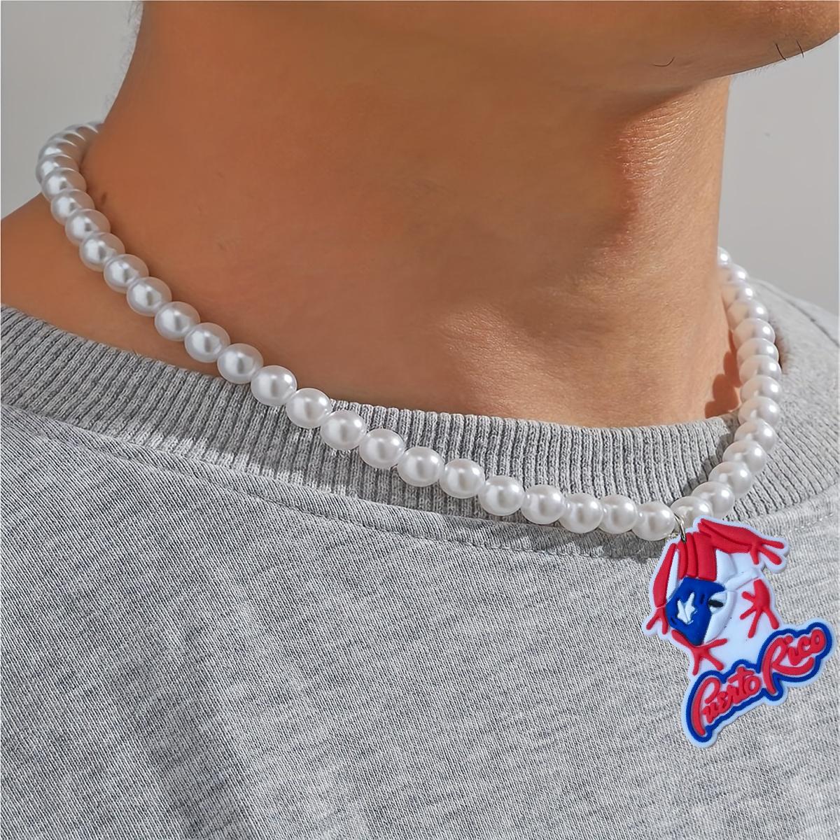 Wholesale American Independence Day Series Pearl Necklace