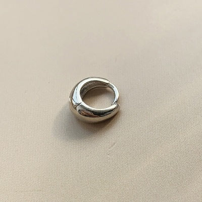 Wholesale Retro minimalist cool circle earrings