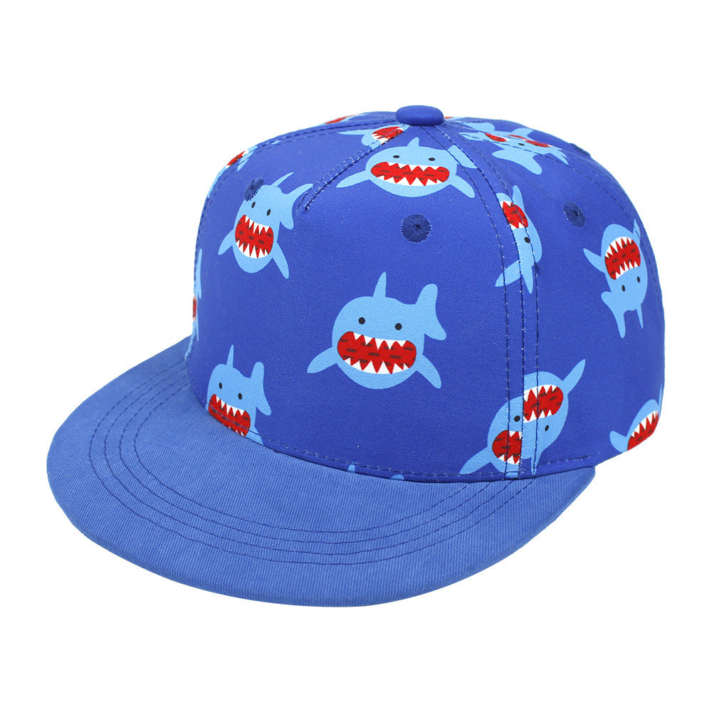 Wholesale Flat Brim Cartoon Print Children's Baseball Cap ACC-KH-Xiami001
