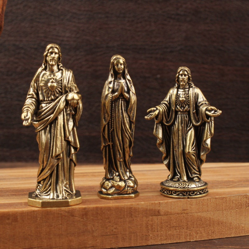 Wholesale Minimalist Brass Figurine Desktop Ornament Home Decor Gift