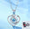 Wholesale s925 sterling silver Eternal Heart Love pendant necklace