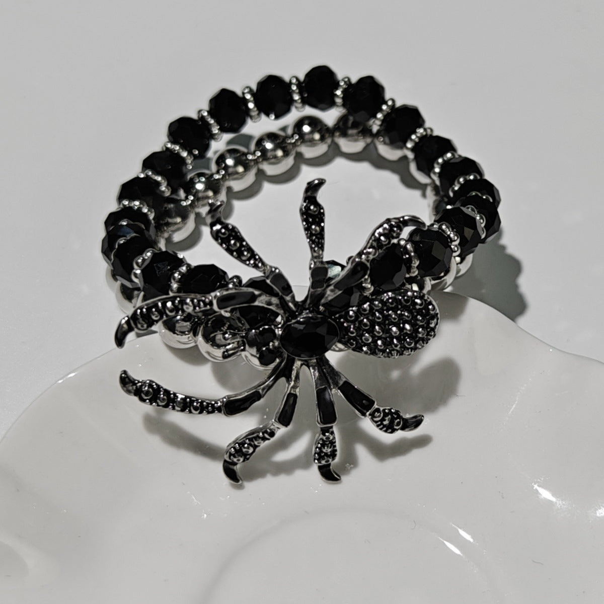 Wholesale Gothic Dark Style Diamond Spider Bracelets  ACC-BT-JunJie010