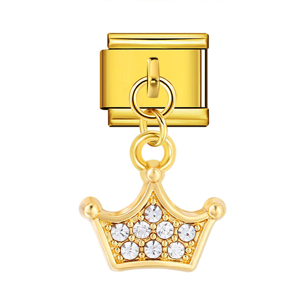 Wholesale Italian Charm Bracelet 9mm DIY Marine life Creative Stainless Steel Composable Bracelet