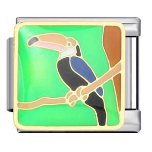 Wholesale Italian Charm Bracelet 9mm DIY Splicing Removable Peace Series Stainless Steel Composable Bracelet