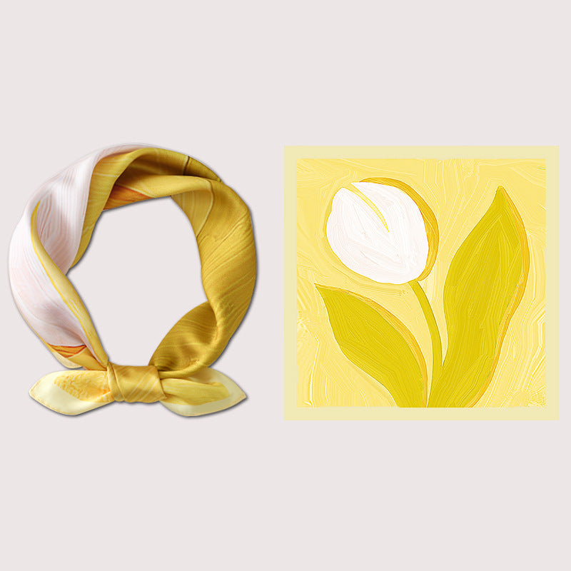 Wholesale Flight Attendant  Silk f 53* 53cm Large Square  Scarf