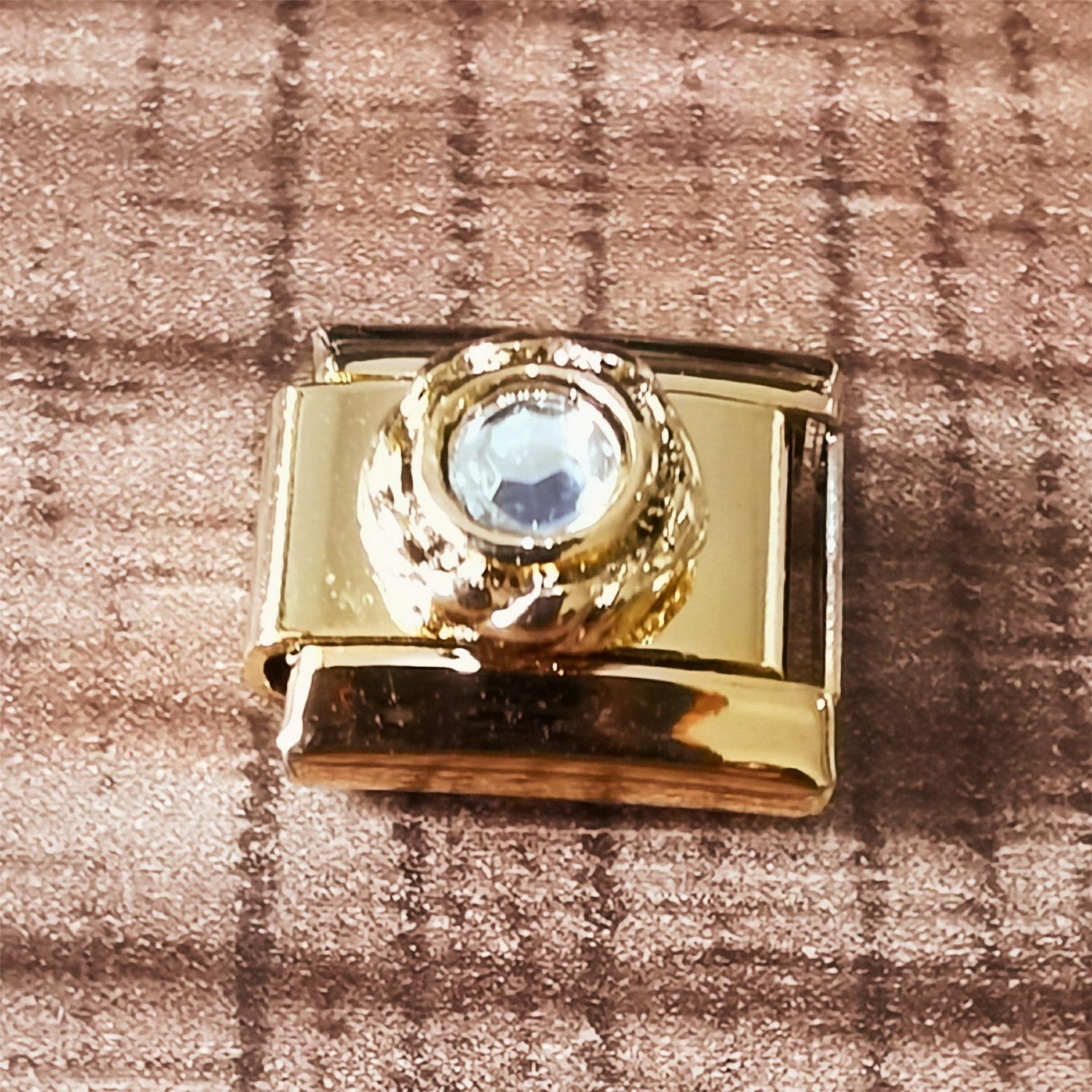 Wholesale Italian Charm Bracelet 9mm DIY Spliced Removable Stainless Steel Gem Composable Bracelet ACC-BT-XY028