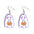 Wholesale Halloween Hat Ghost Cyclops Personalized Exaggerated Acrylic Earrings