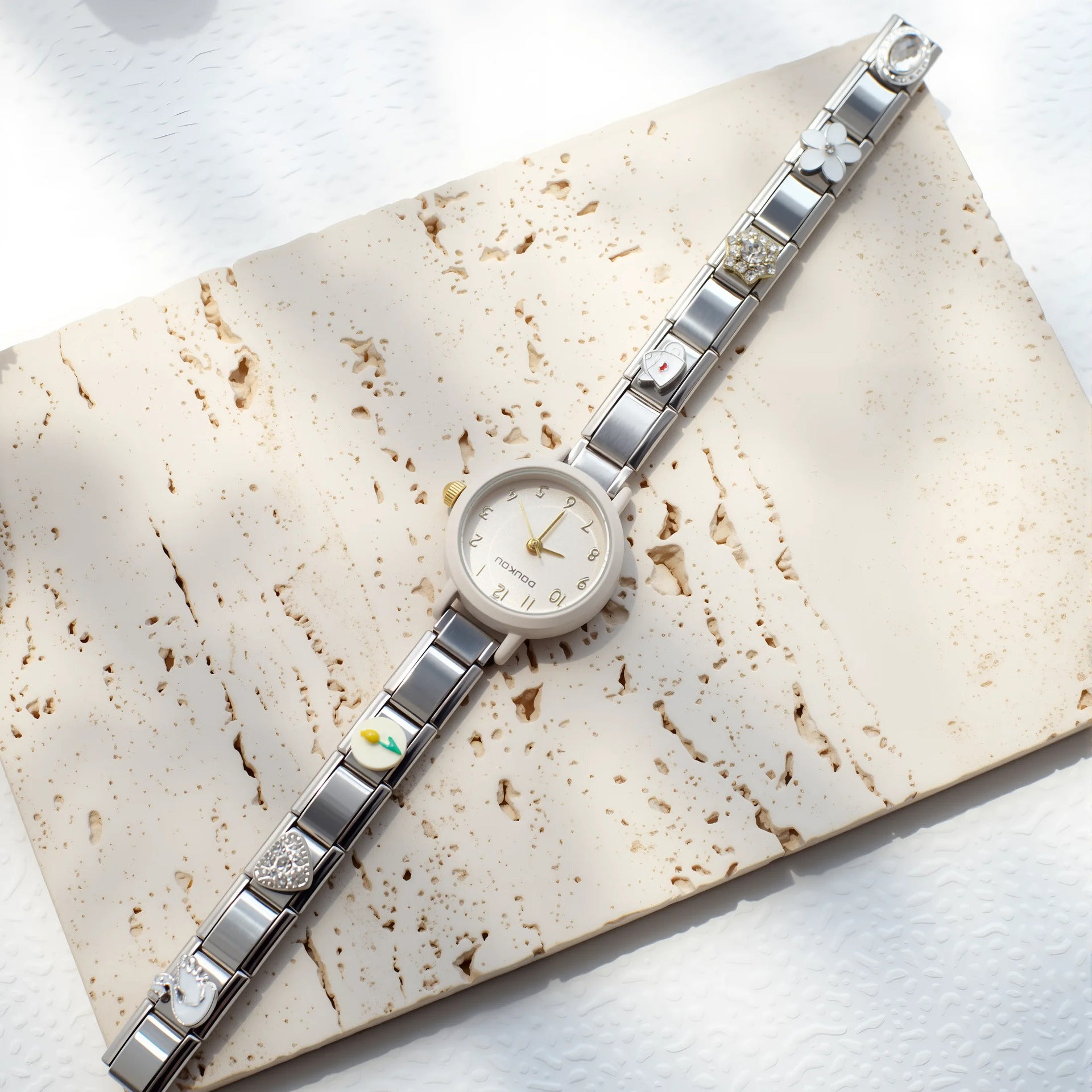 Wholesale Italian Charm Bracelet Quartz Watch