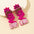 Wholesale Valentine's Day LOVE letter rice bead earrings