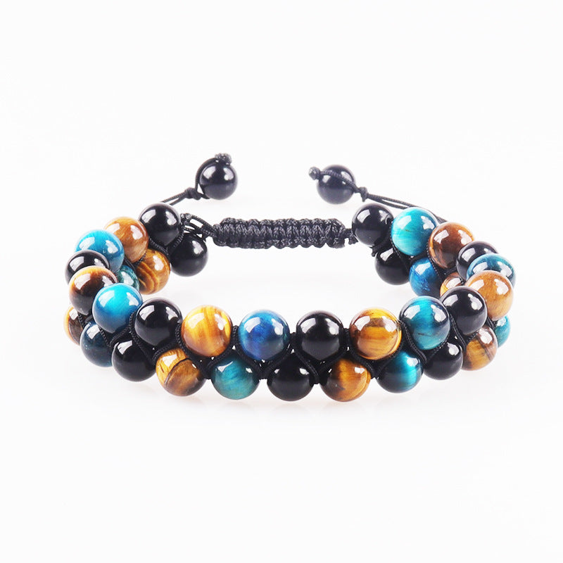 Wholesale natural Tiger Eye agate stone bracelet
