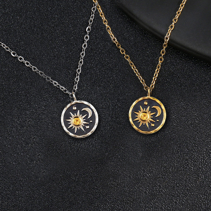 Wholesale Bohemian Style Vintage Pendant Earrings Necklace suit