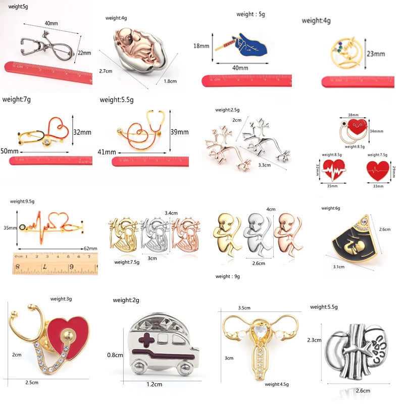 Wholesale  medical series alloy brooch