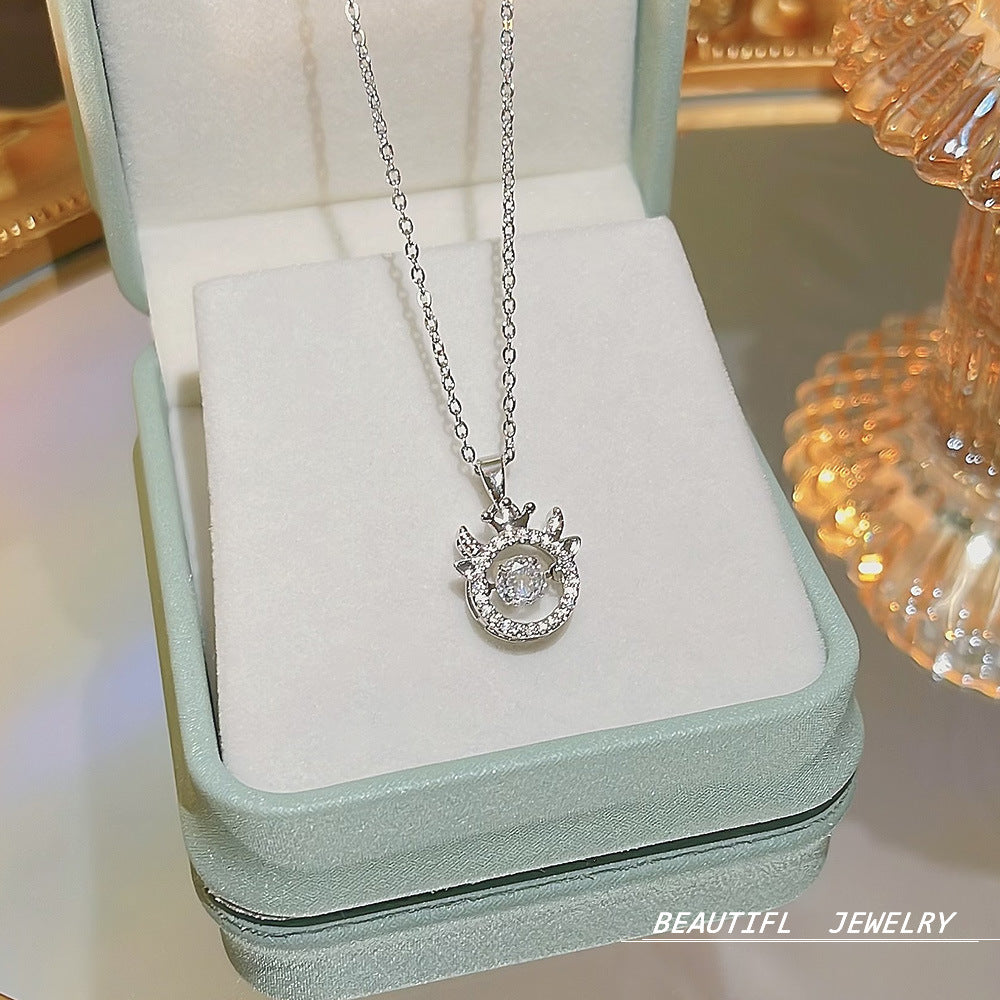 Wholesale Titanium Steel Clavicle Chain Choker Necklace ACC-NE-Xiyue004